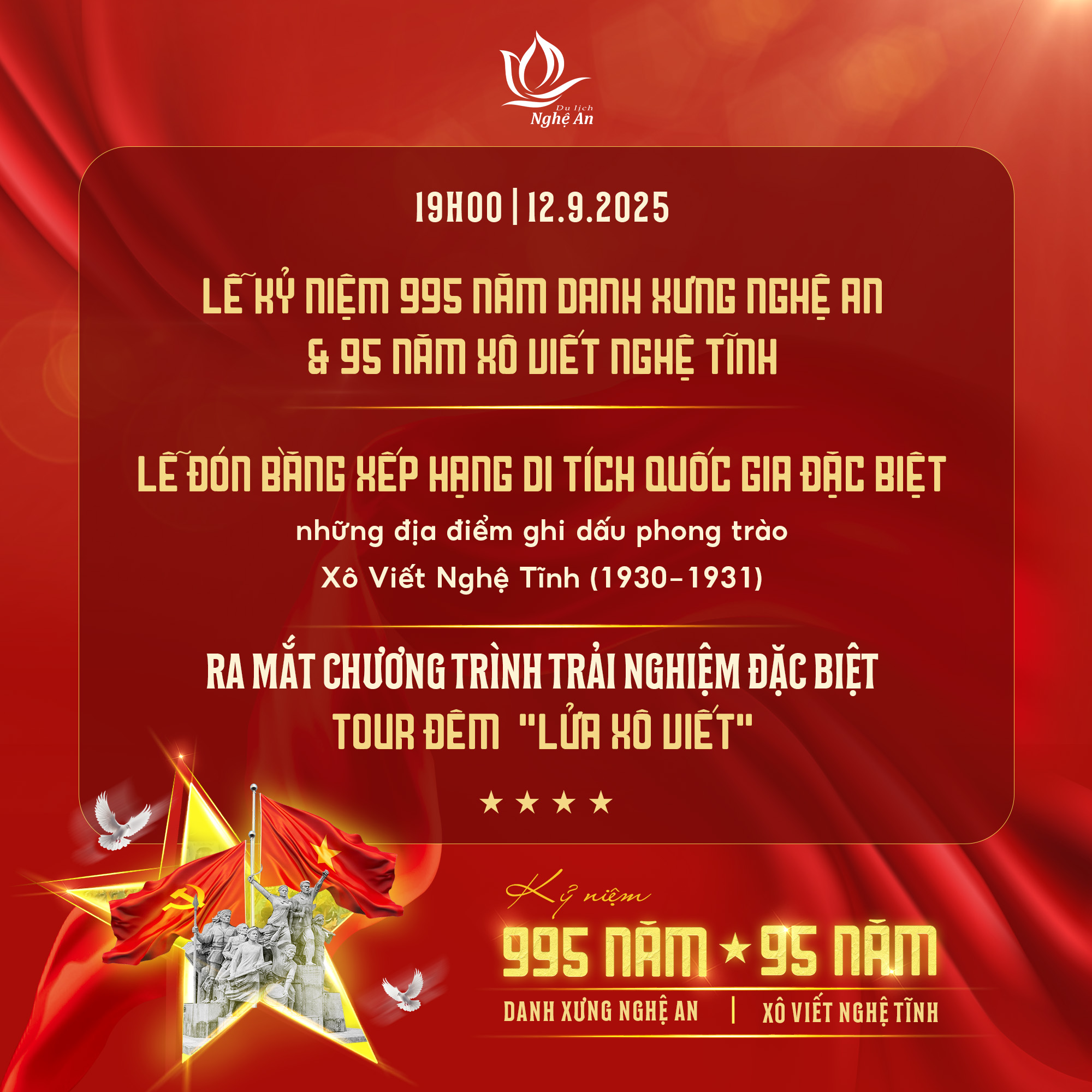 Chuỗi sự kiện đặc biệt nhất từ trước đến nay tại Bảo tàng Nghệ An - Xô Viết Nghệ Tĩnh